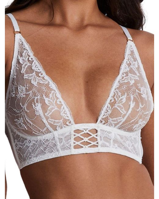 Aubade Brown Kiss Of Love Triangle Bralette