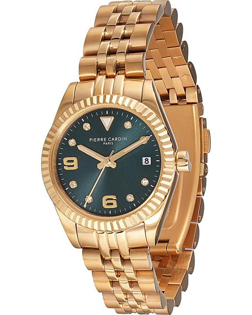 Pierre Cardin Metallic Cf-1012-Mg-2 Ladies Watch