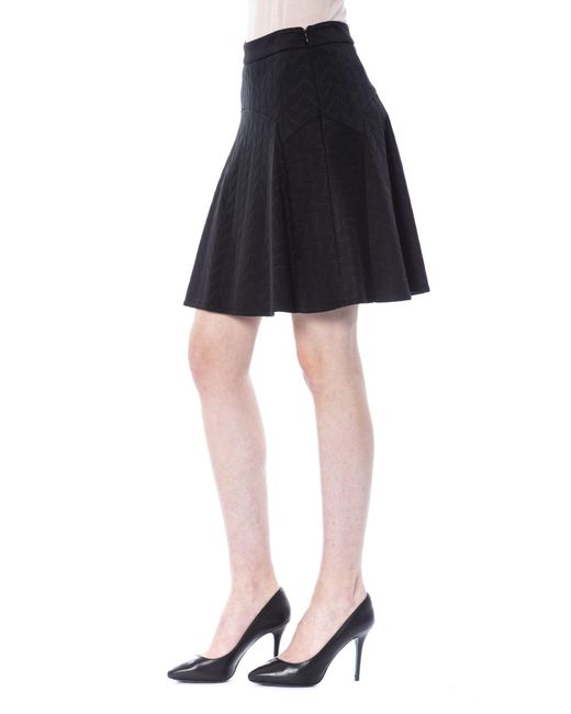Byblos Zwarte Polyester Rok in het Black