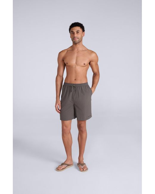 Mountain Warehouse Green 'Reeva' Swim Shorts Breathable Summer Swimming Trunks Polyamide for men