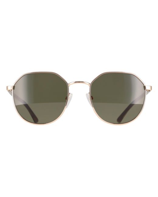 Calvin Klein Brown Round Solid Ck22103S Metal for men