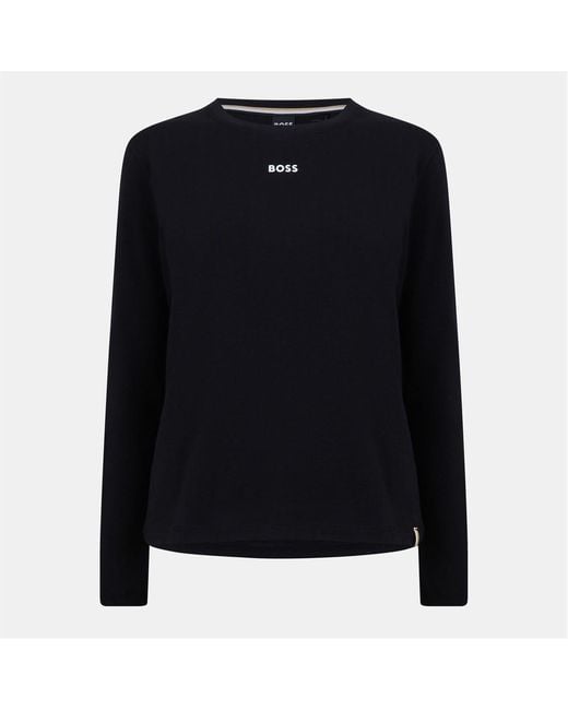 Boss Black Ci Solid Patterned Pajama Top