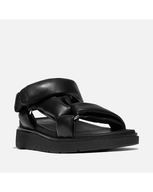 Fitflop Gen-Ff Soft Leren Sandalen in het Black