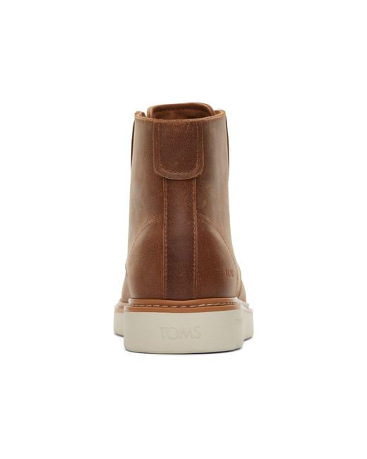 TOMS Navi Trvl Lite Ranger Leder Laarzen Tan in het Brown voor heren