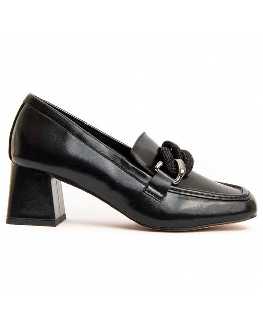 Montevita Black Heel Shoe Miriel