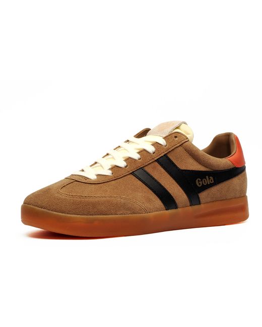 Gola Black Classics Cyclone Suede Trainers for men