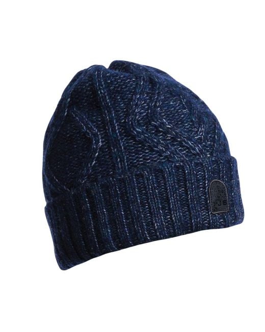 Parajumpers Blue Kerr Hat Peacot for men