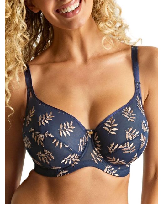 Panache Blue Tango Luxe Balcony Bra