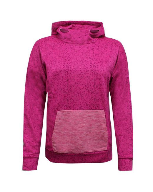 Asics Pink Knit Hoodie