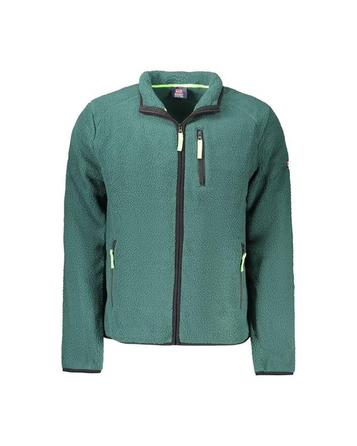 Norway 1963 Green Fleece Zip Jacket for men