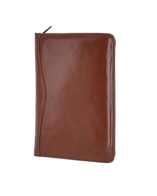 Ashwood Leather Brown A4 Real Document Holder for men