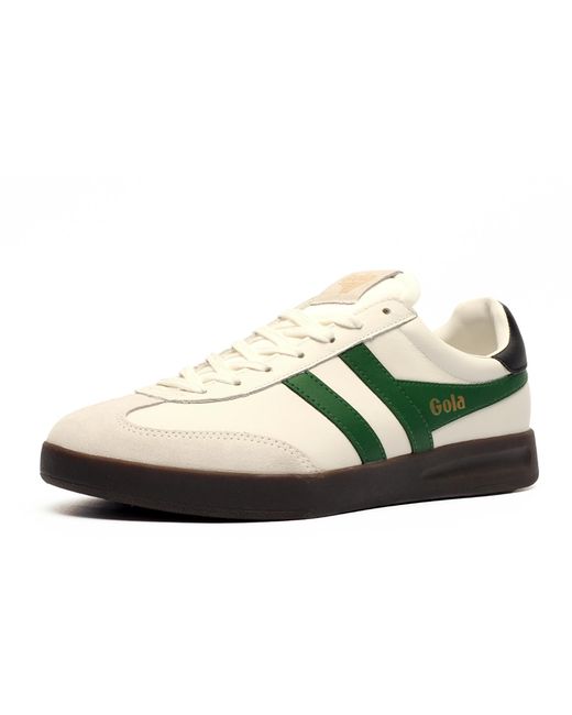 Gola Black Classics Cyclone Leather Trainers for men