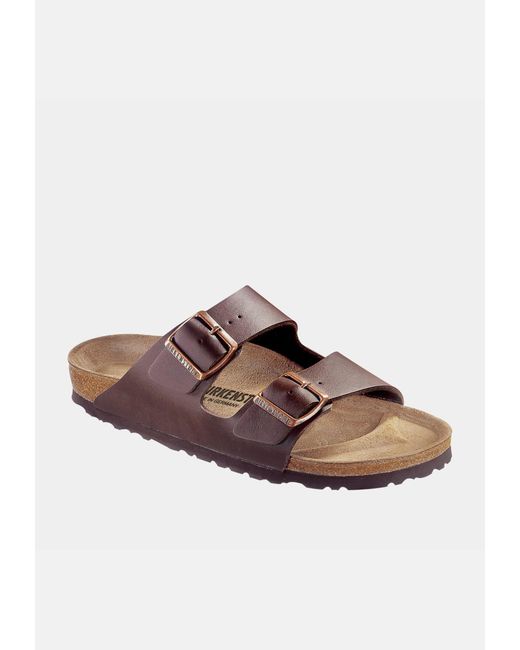Birkenstock Brown Arizona Bf Dark 51701 Regular Fit Leather