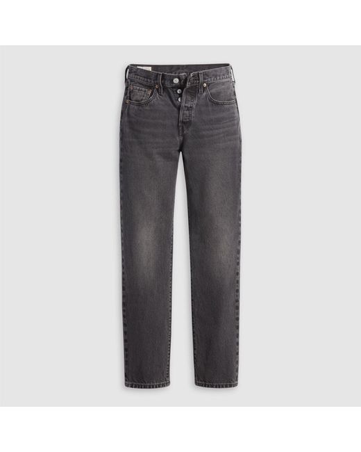 Levi's Gray Levi's 501 Straight F