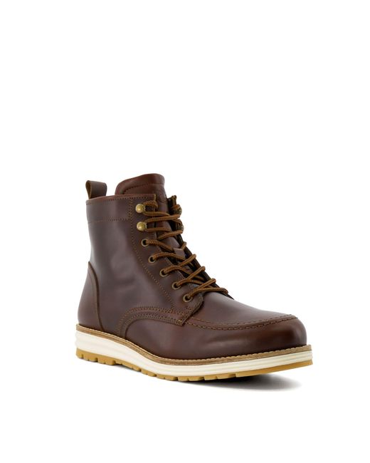 Dune Brown Cranees Casual Hiker Boots for men