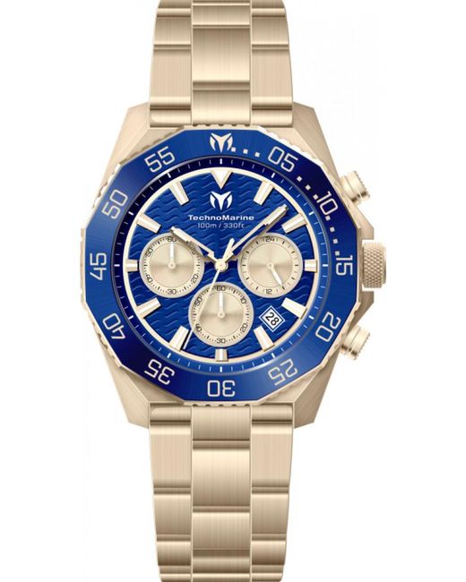 TechnoMarine Blue Tm-225085 Mara Vivo Watch for men
