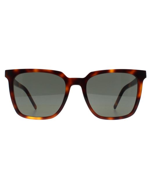 Saint Laurent Brown Square Havana Sl M146