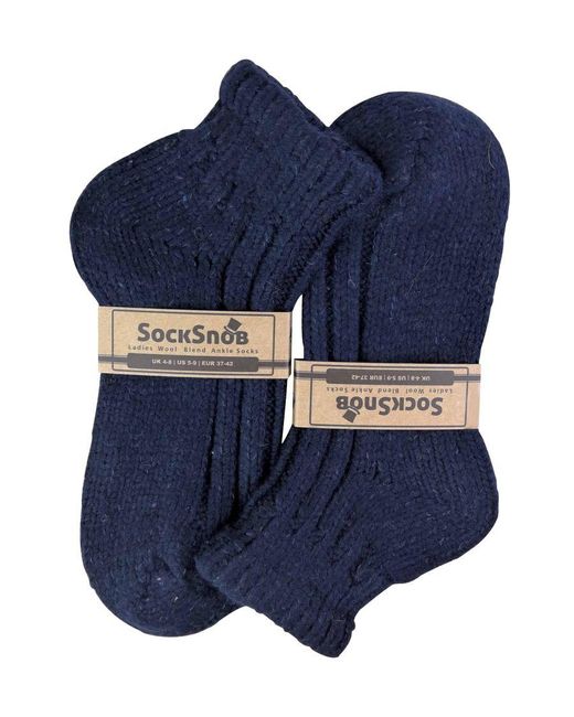 Sock Snob Blue Sock Snob Womens