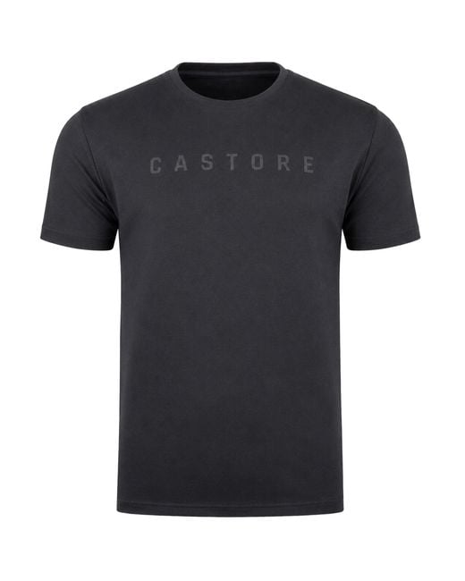 Castore Black Logo T-Shirt for men