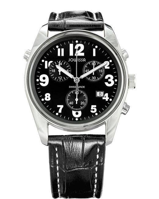 JOWISSA Black Ginebra Watch for men