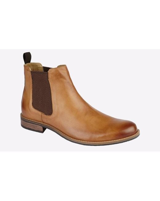 Roamer Black Hammond Leather Boots for men