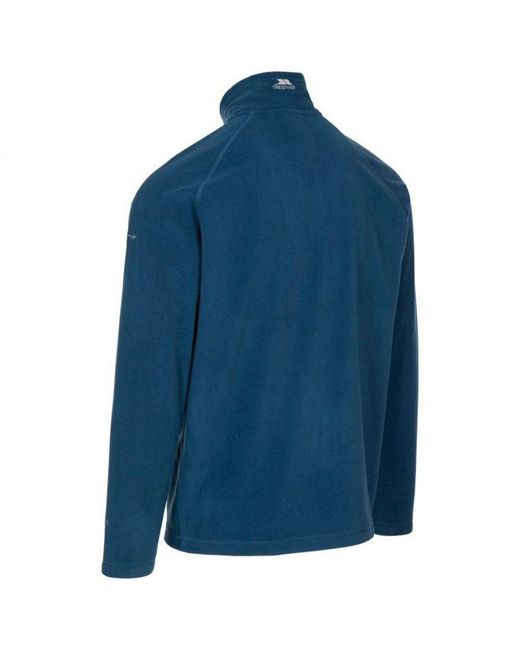 Trespass Blue Blackford Microfleece (Midnight) for men