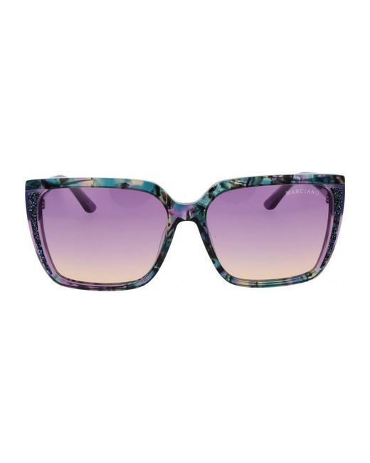 MARCIANO BY GUESS Purple Gm00012 5883Z Sunglasses 83Z 58