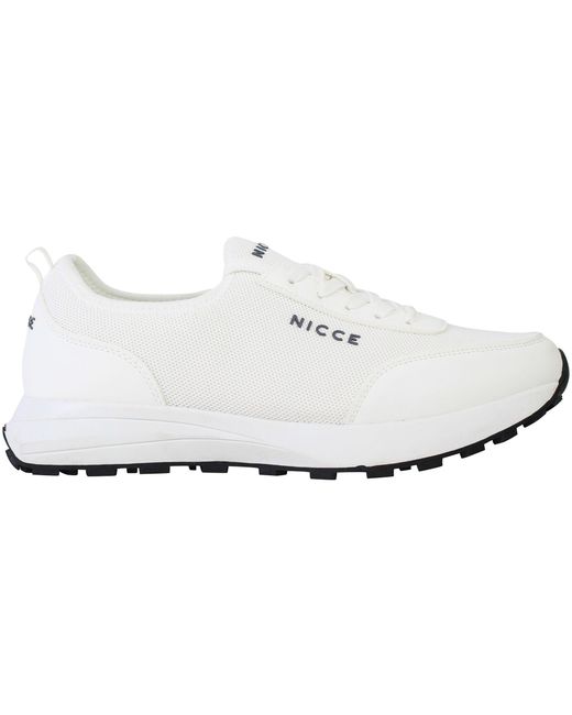 Nicce London White Tirana Trainers for men