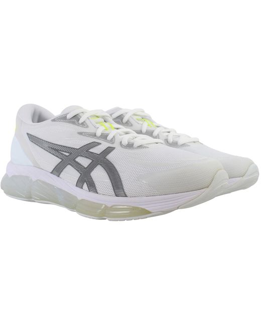 Asics White Gel-Quantum 360 Viii Running Shoes for men