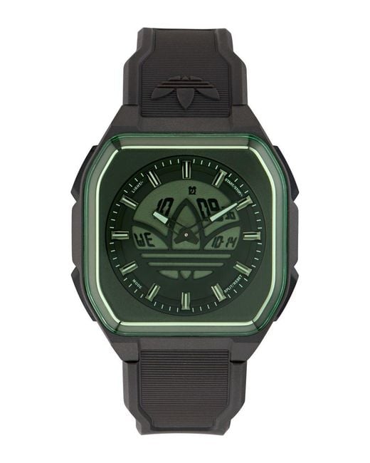 Adidas Originals Green City Tech Six Watch Aofh26018 Resin