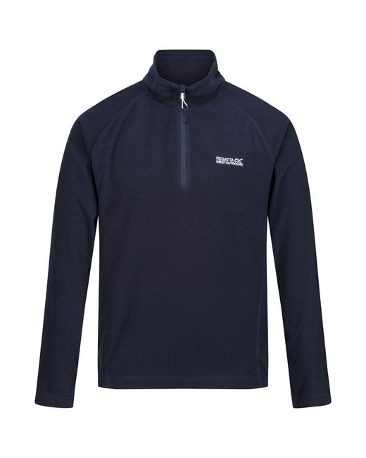 Regatta Blue Great Outdoors Montes Fleece Top for men