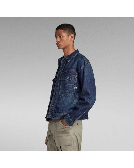 G Star RAW G tar Dakota Deni Jacket X An in Blue for Men Lyst UK