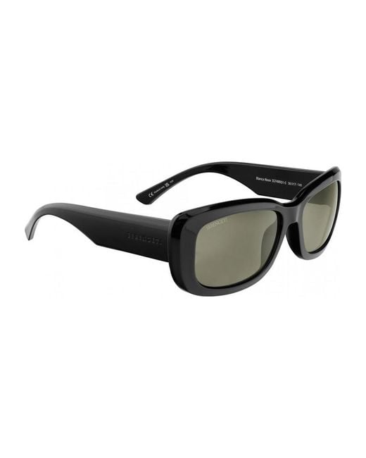 Serengeti Black Ss749001-S 56 Bianca Sunglasses