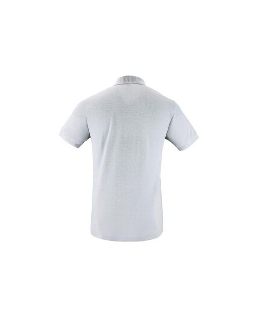 Sol's Gray Perfect Pique Short Sleeve Polo Shirt (Pure) for men