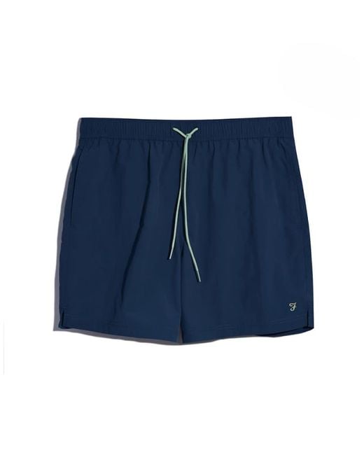 Farah Blue Colbert Swim Shorts for men