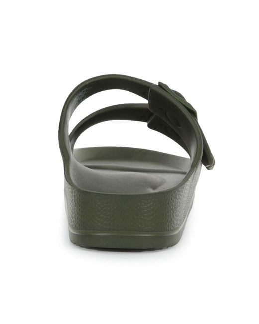Regatta Green Brooklyn Dual Straps Sandals (Dark) for men