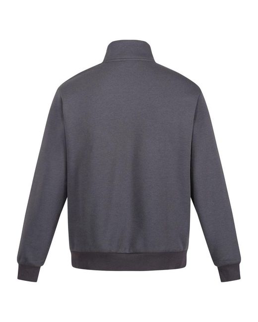 Regatta Gray Pro Quarter Zip Sweatshirt (Seal) for men