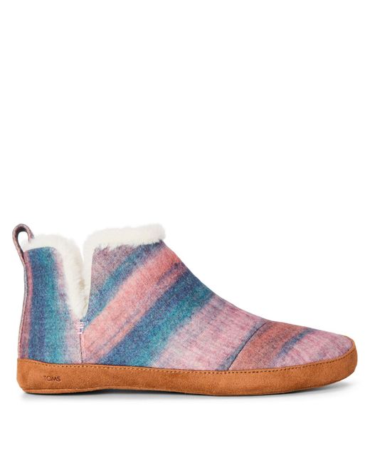 TOMS Blue Slip Ladies