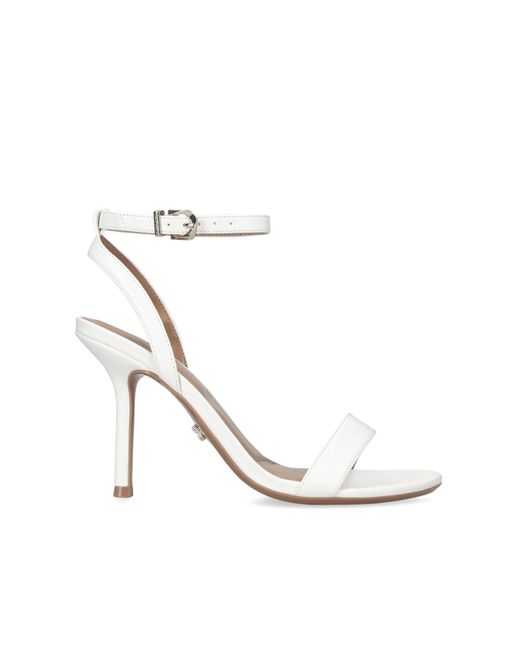 Carvela Kurt Geiger White Idol 100 Sandals