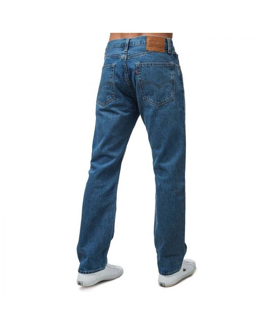 Levi's Blue Levi'S 551 Authentic Straight Fit Jeans for men