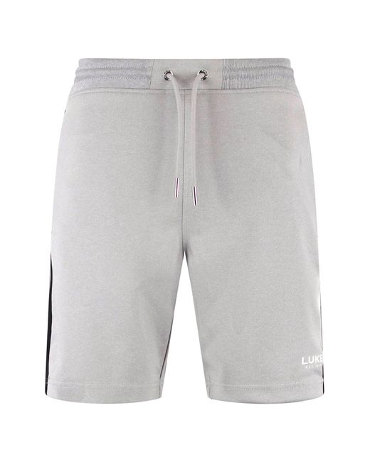 Luke 1977 Gray Monteverde Shorts for men