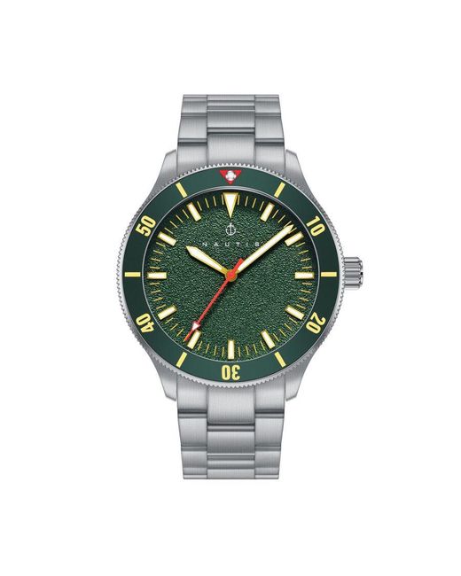 Nautis Green Deacon Bracelet Watch for men