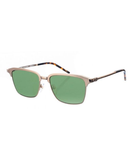 Marc Jacobs Green Marc-137-S Square Shaped Metal Sunglasses
