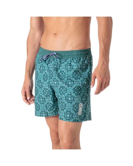 Munich Blue Swim Trunks Short Mu20 for men