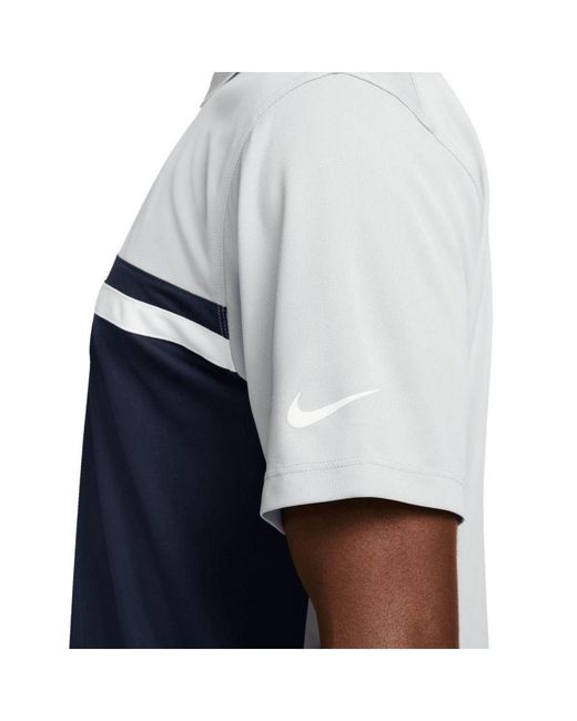 Nike White Victory Dri-Fit Golf Polo Shirt for men
