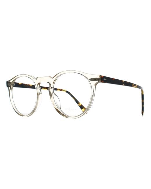 Oliver Peoples Metallic Round Buff Ov5186 Gregory Peck