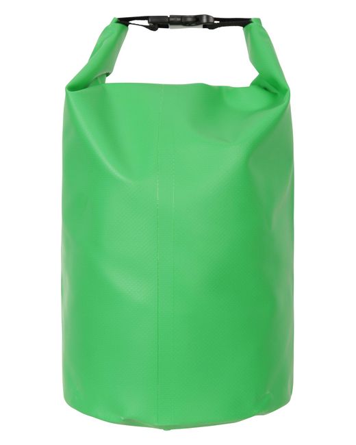 Mountain Warehouse Green Waterproof Dry Bag Lightweight Ripstop Fabric Heavy Duty Roll Top Closure