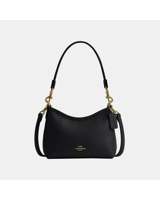COACH Black Laurel Small Shoulder Bag