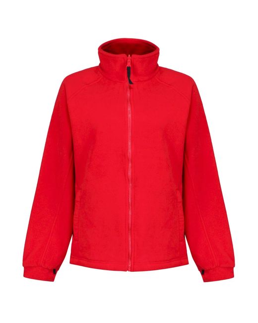 Regatta Red Ladies/ Thor Iii Fleece Jacket (280G Gsm) (Classic)