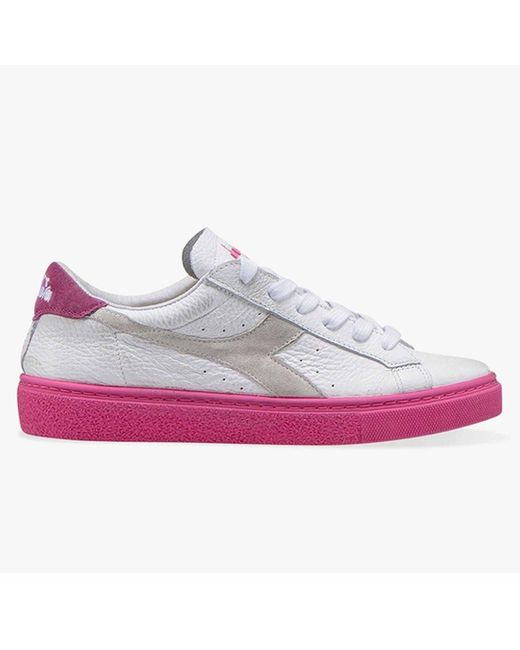 Diadora Pink Montecarlo H Color Block Ita Trainers